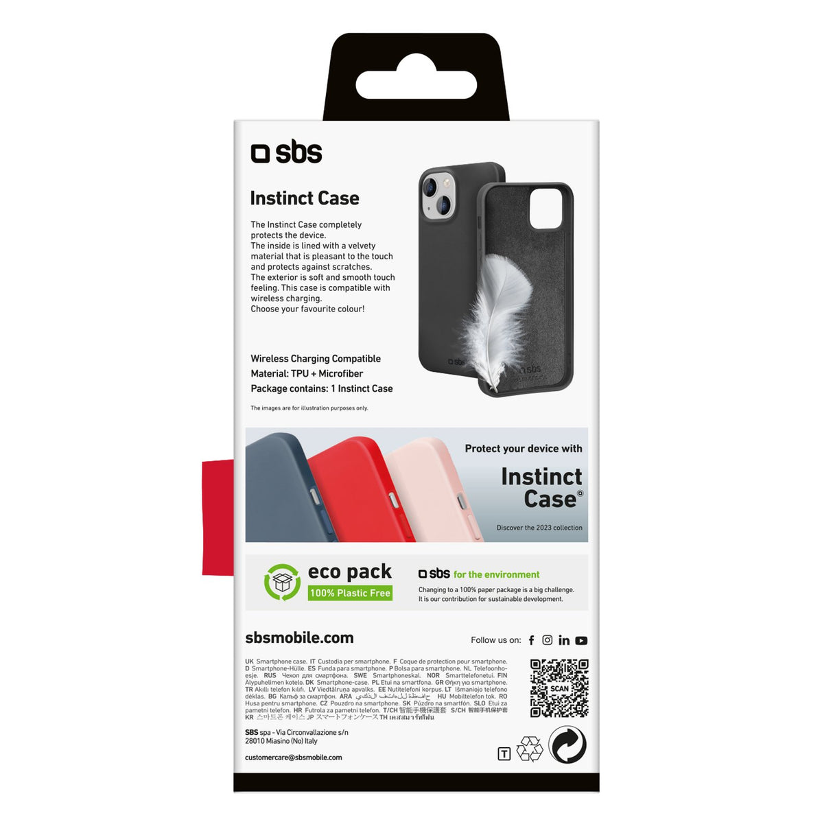 EAN 8018417449253 - SBS TEINSTIP1561K funda para teléfono móvil 15,5 cm (6.1") Negro imagen 2