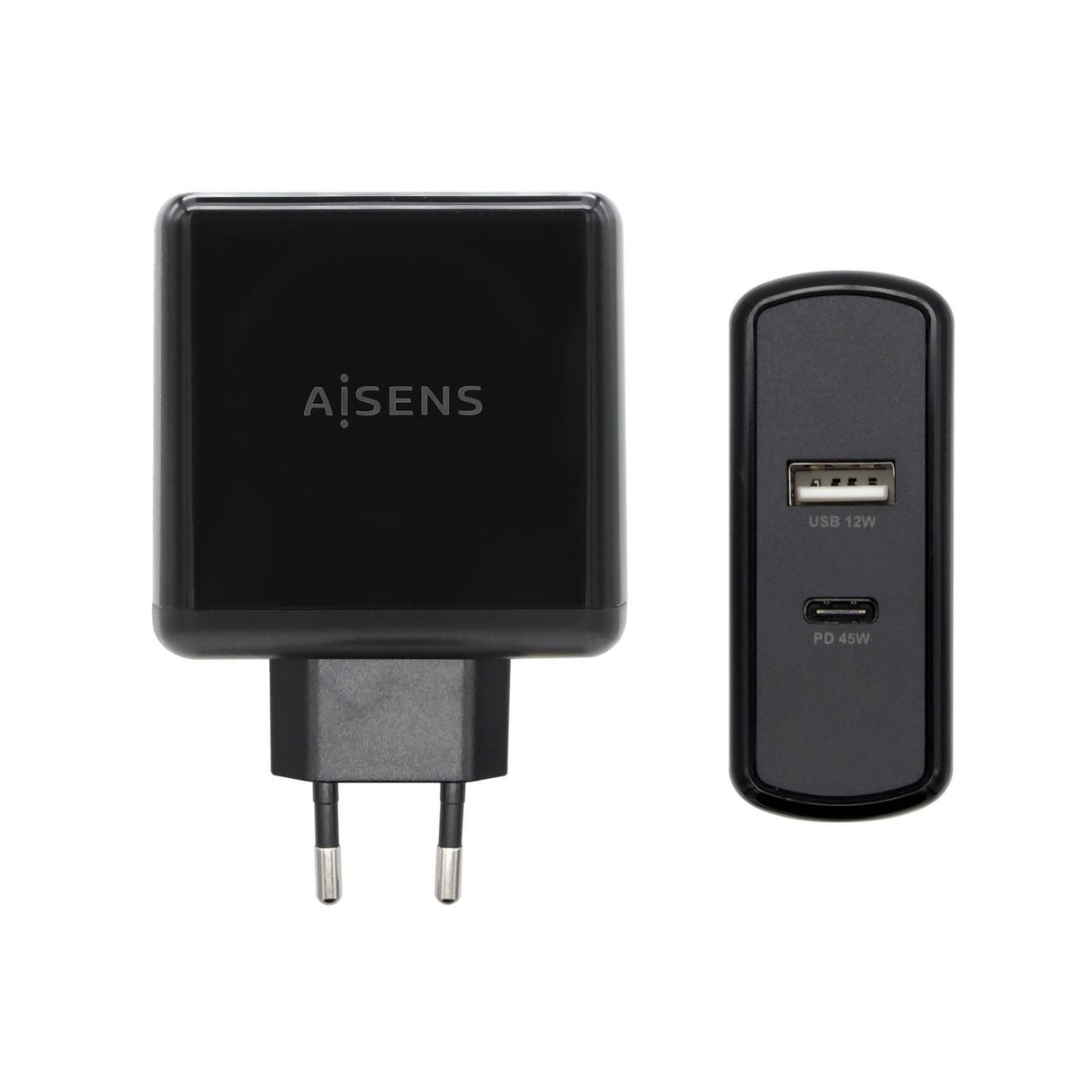 EAN 8436574706253 - AISENS ASCH-2PD45A-BK cargador de dispositivo móvil GPS, Mando para videojuegos, MP3, MP4, Teléfono móvil imagen 1