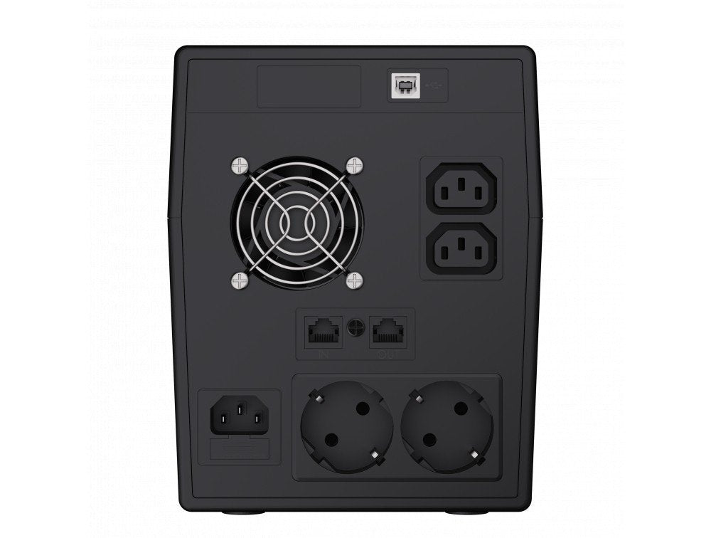 EAN 5902701419752 - Green Cell UPS09 sistema de alimentación ininterrumpida (UPS) Línea interactiva 3 kVA 1400 W 5 salidas AC imagen 2