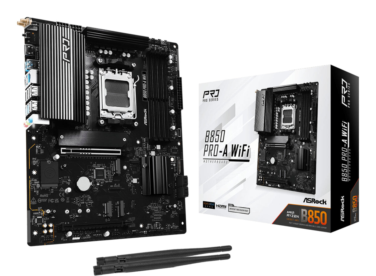 EAN 4711581490192 - Asrock B850 Pro-A WiFi AMD B850 Zócalo AM5 ATX imagen 1