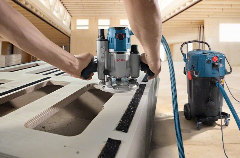 Aspirador Bosch Professional En Seco Y Húmedo Gas 55 M Afc Professional Azul 06019c3300