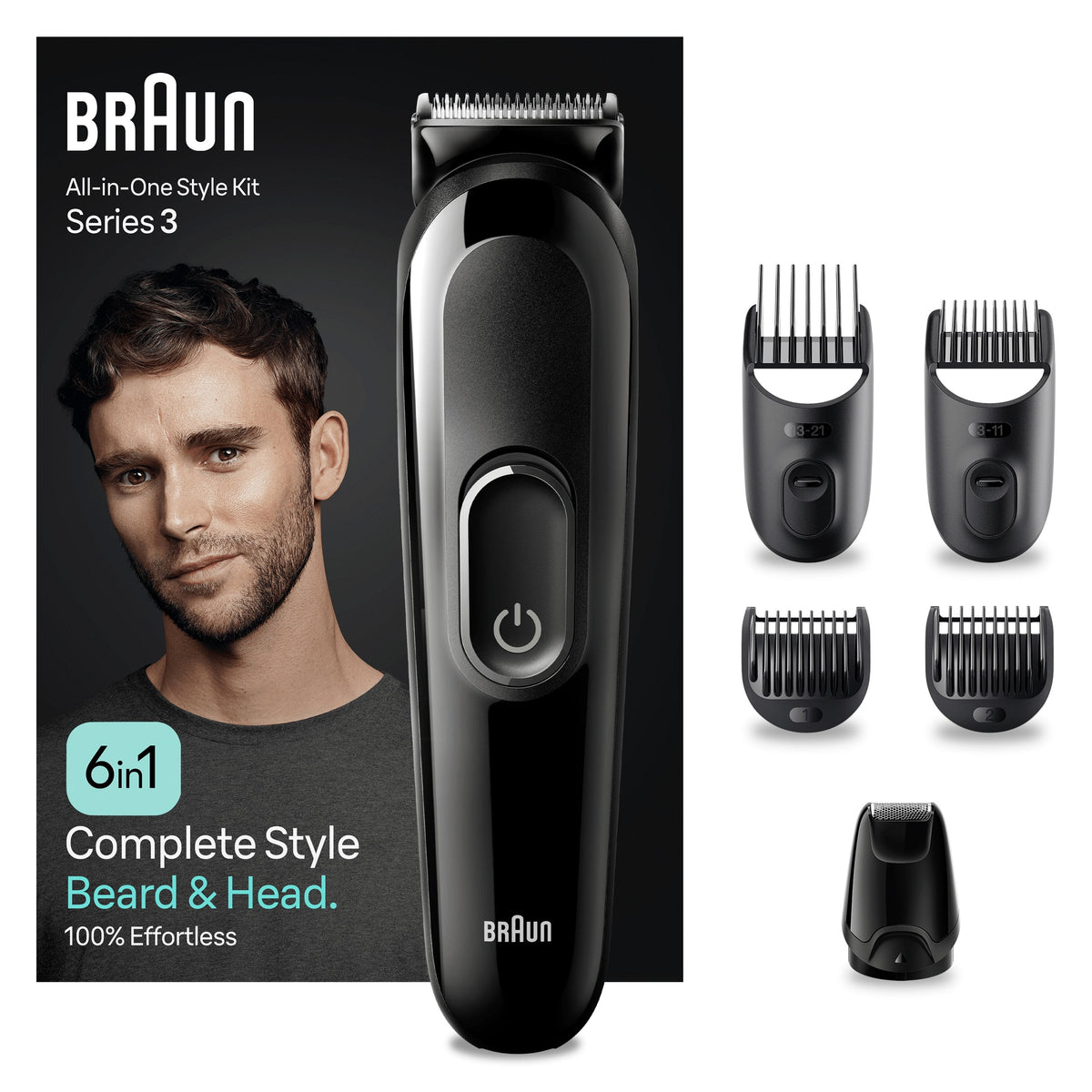 Braun Afeitadora 446774 / Mgk3420 Negro