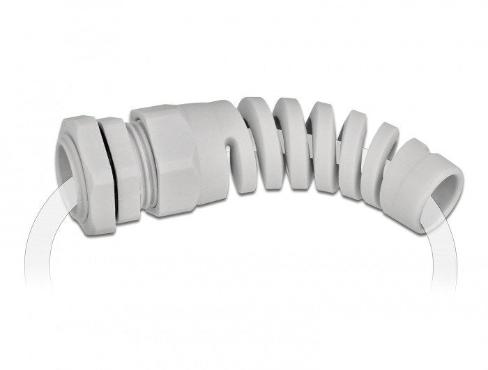 Delock Prensaestopas Con Alivio De Tensión Pg11 Gris