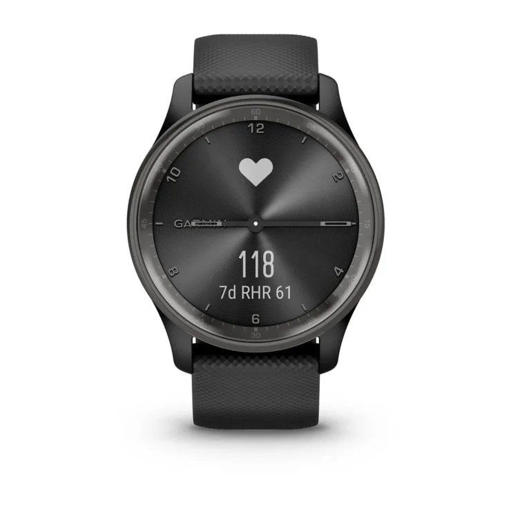 Smartwatch Garmin Vivomove Trend Lcd 40 Mm Híbrido 254 X 346 Pixeles Pantalla Táctil Negro Gps (Satélite)