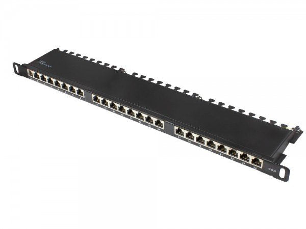 Good Connections Patchpanel 19"Cat. 6 24-P. 0,5 He Negro.