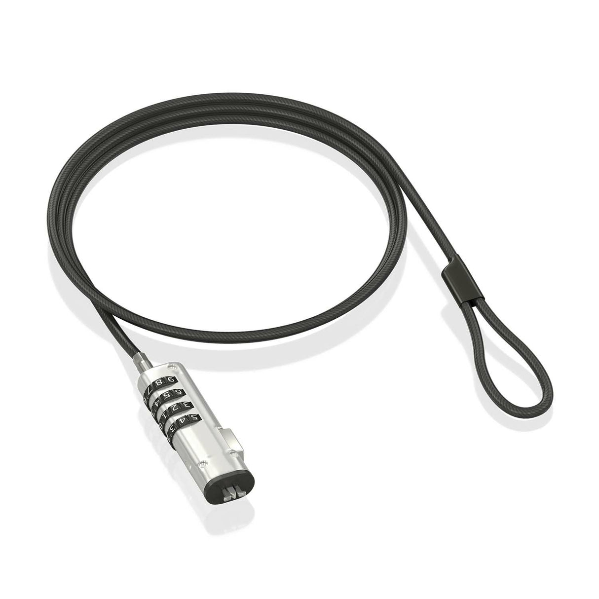 Aisens Cable De Seguridad Tipo Nano Para Portátiles Aslk-D50n05-Bk 1.5m