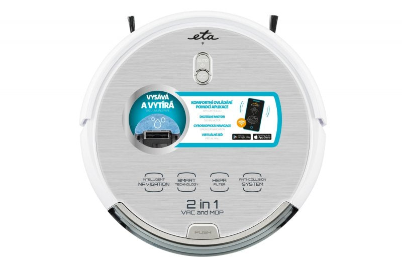 Robot Aspiradora Eta Eta351290000 0,3 L Bolsa Para El Polvo Blanco