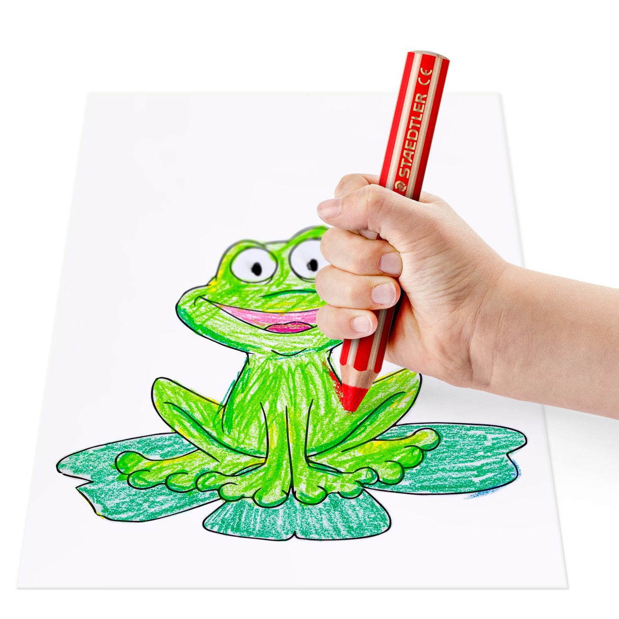 EAN 4007817160381 - Staedtler 140 C4P1 lápiz de color Verde, Naranja, Rosa, Amarillo 4 pieza(s) imagen 8