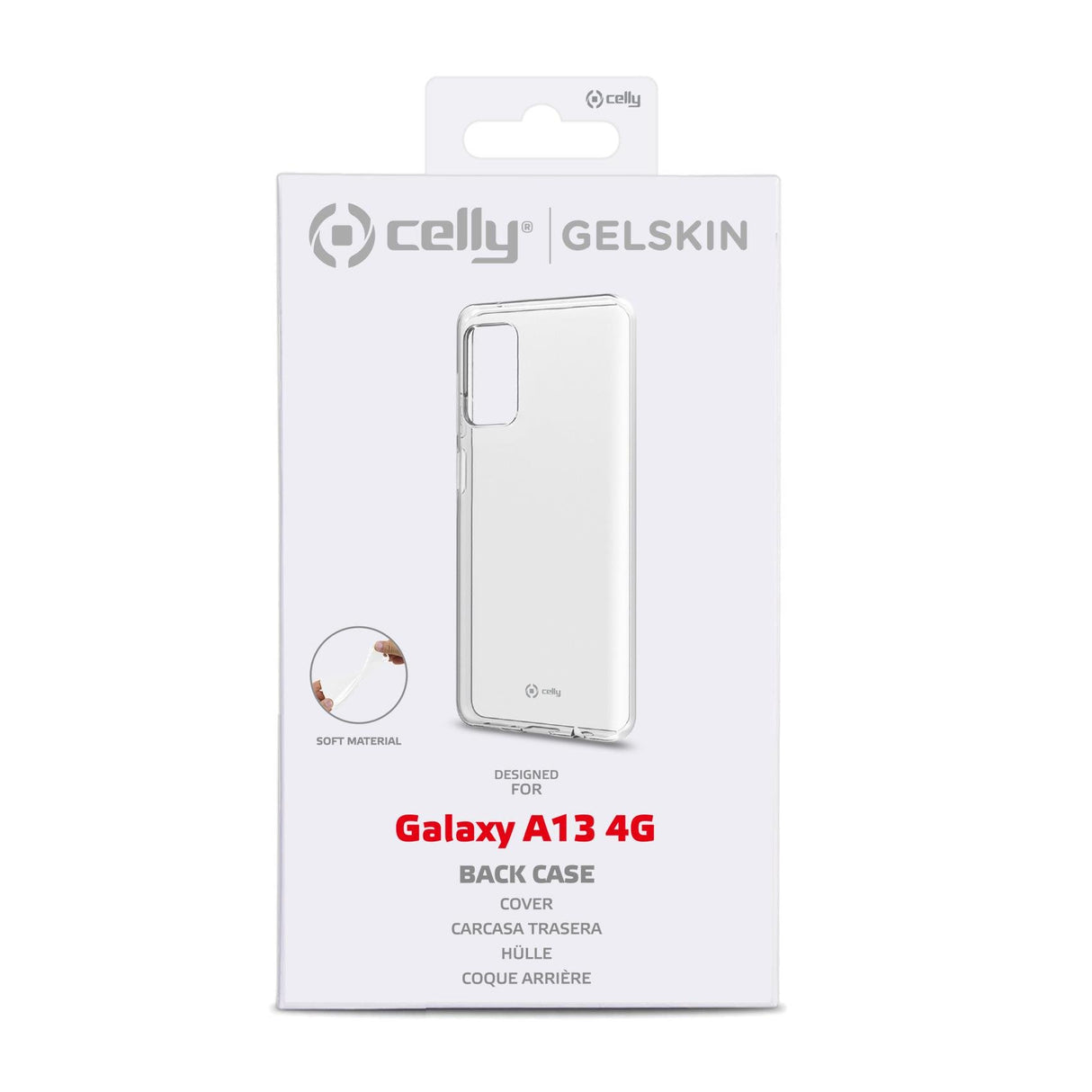 EAN 8021735196242 - Celly Gelskin funda para teléfono móvil 16,8 cm (6.6") Translúcido imagen 4