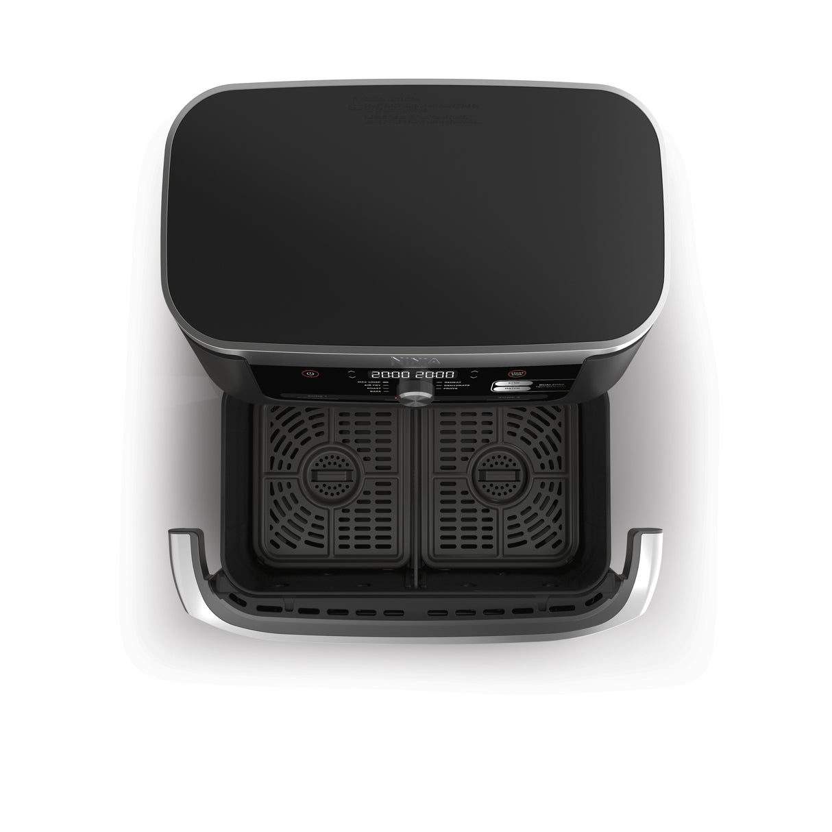 EAN 0622356270373 - Ninja AF500EU freidora Doble 10,4 L Independiente 2470 W Freidora de aire caliente Negro, Acero inoxidabl imagen 11