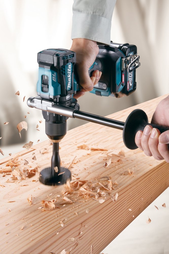 Taladro De Impacto Inalámbrico Makita Hp001gd201 Xgt, 40 Voltios