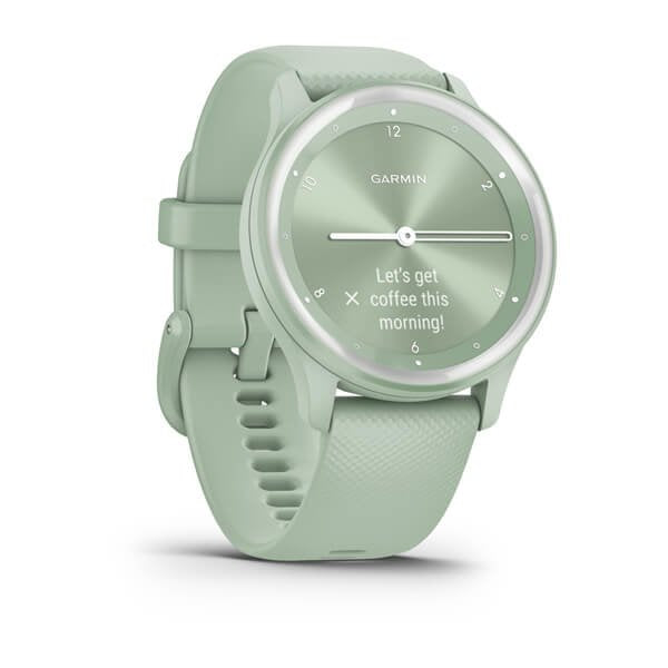 Smartwatch Garmin Vivomove Sport Notificaciones Frecuencia Cardíaca Gps Verde Menta