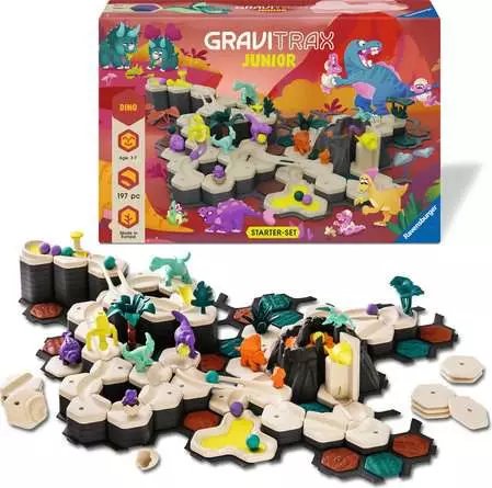 Ravensburger Gravitrax Junior - Set De Inicio Xxl Dino, Tren 24845