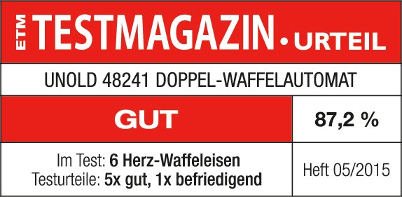 Unold Gofrera Doble 48241