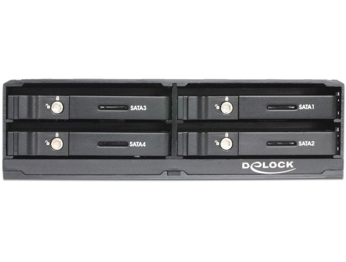 EAN 4043619472208 - DeLOCK 47220 panel bahía disco duro Negro imagen 6