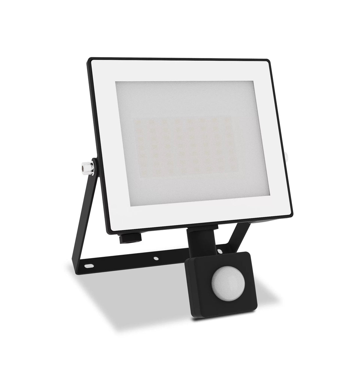 Aplique Exterior Philips Lois Led 30w Sensor Movimiento 3200lm 3000k Impermeable Ip65 Color Negro Mu