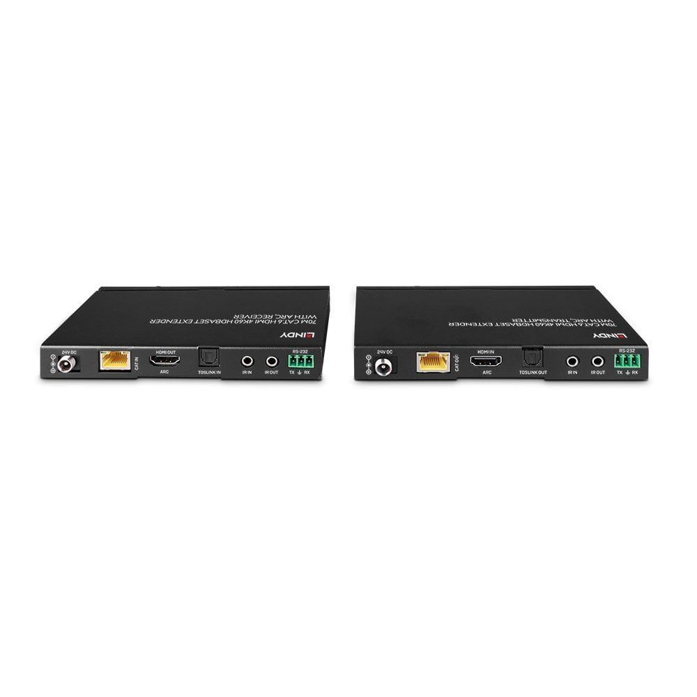EAN 4002888383493 - Lindy 38349 extensor audio/video Transmisor y receptor de señales AV Negro imagen 4