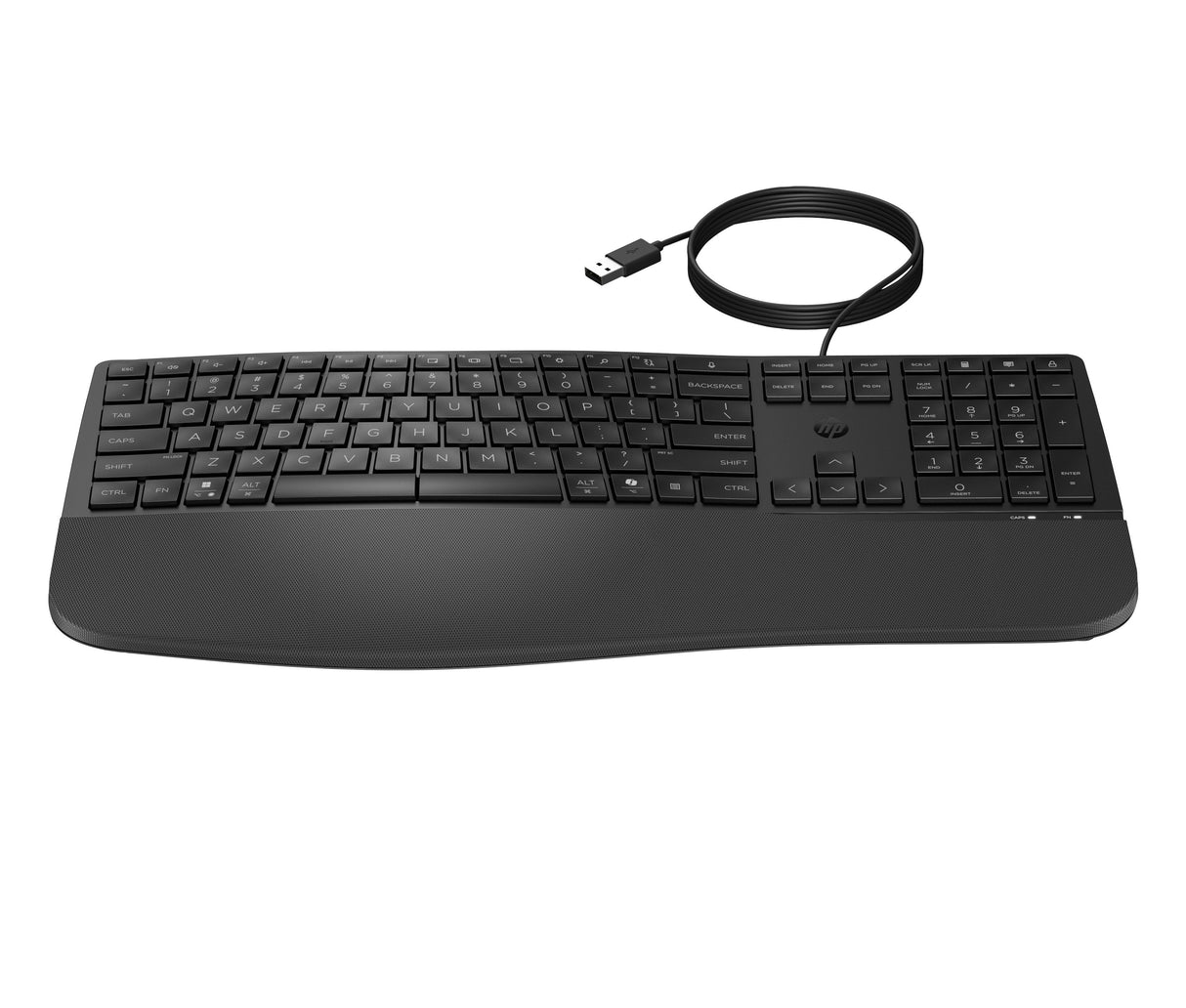 EAN 0197498232393 - HP 480 Comfort Wired Keyboard teclado Hogar USB Negro imagen 1