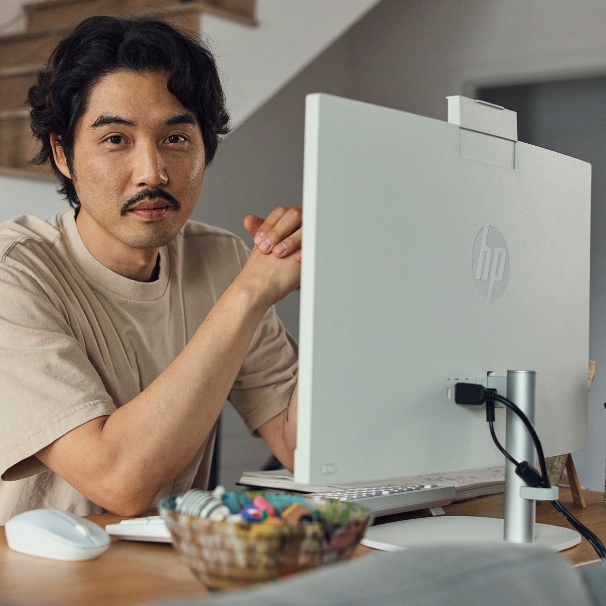 All In One Hpc Hp Aio 24-Cr0119ns I5-1334u 16gb 1tb 23.8" Fhd W11h