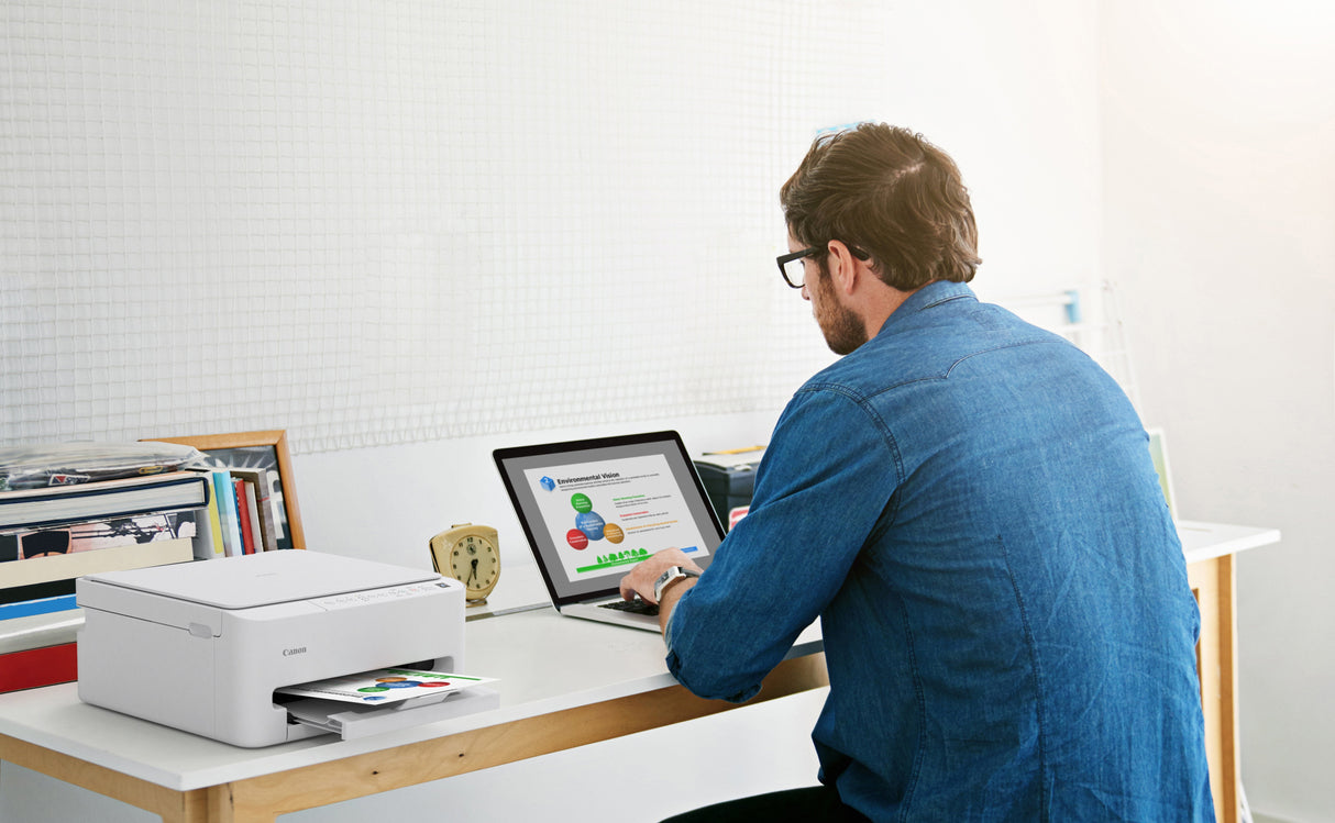 Canon Pixma Ts4150i Multifunktionssymem 3-In-1 Blanco