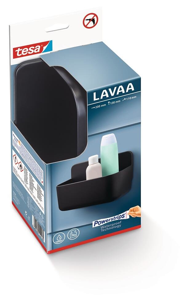 EAN 4063565154164 - TESA LAVAA Plástico Montado en pared Cesta de ducha imagen 3
