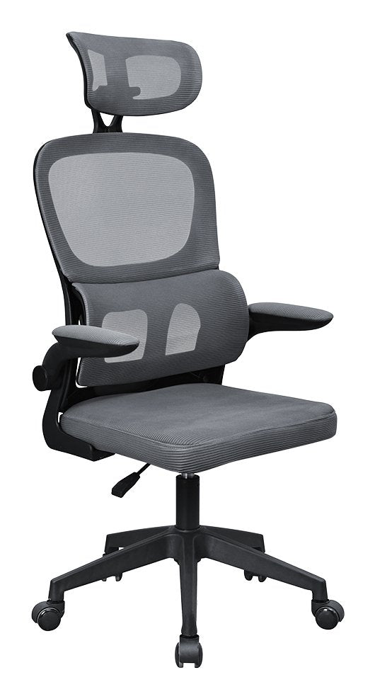 Silla Mgc-Ergo Pro Gris Mars Gaming Reposabrazos Plegables/ Soporte Lumbar Activo/ Altura Ajustable 120-130cm/ Malla Transpirable/ Pistón De Gas Clase 3