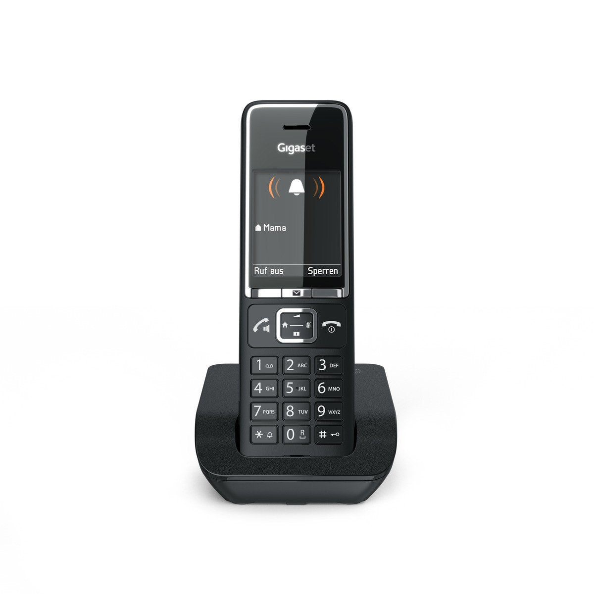 Telefono Gigaset Comfort 550 Black/Chrome
