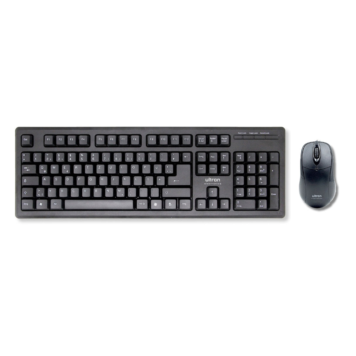 EAN 4040895008572 - Ultron UMC-200 teclado Ratón incluido Universal USB QWERTZ Alemán Negro imagen 1