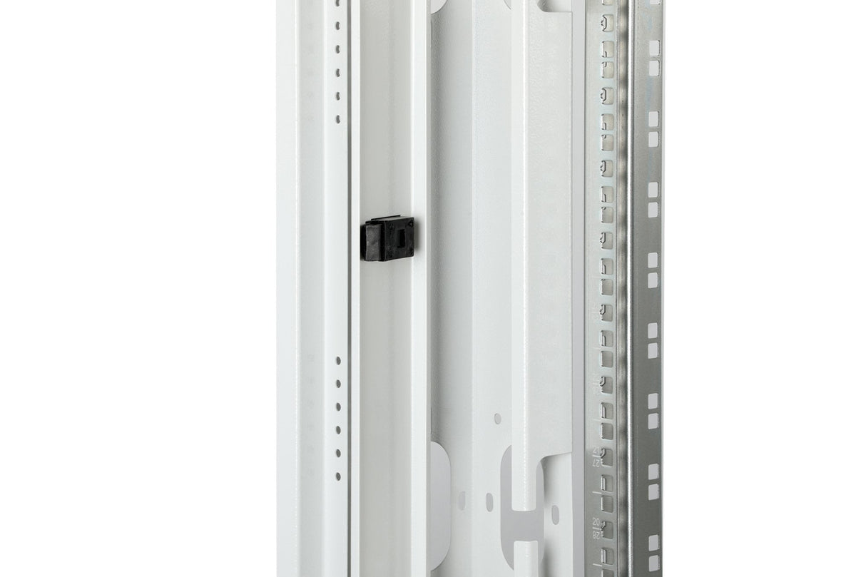 Armario De Red De 47u, Unique, 2244x800x1000 Mm Bastidor Abierto, Gris