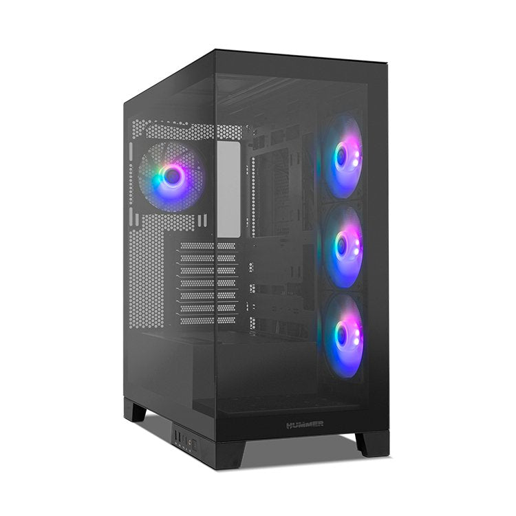 EAN 8436587974847 - NOX Hummer Glock Black Midi Tower Negro imagen 10