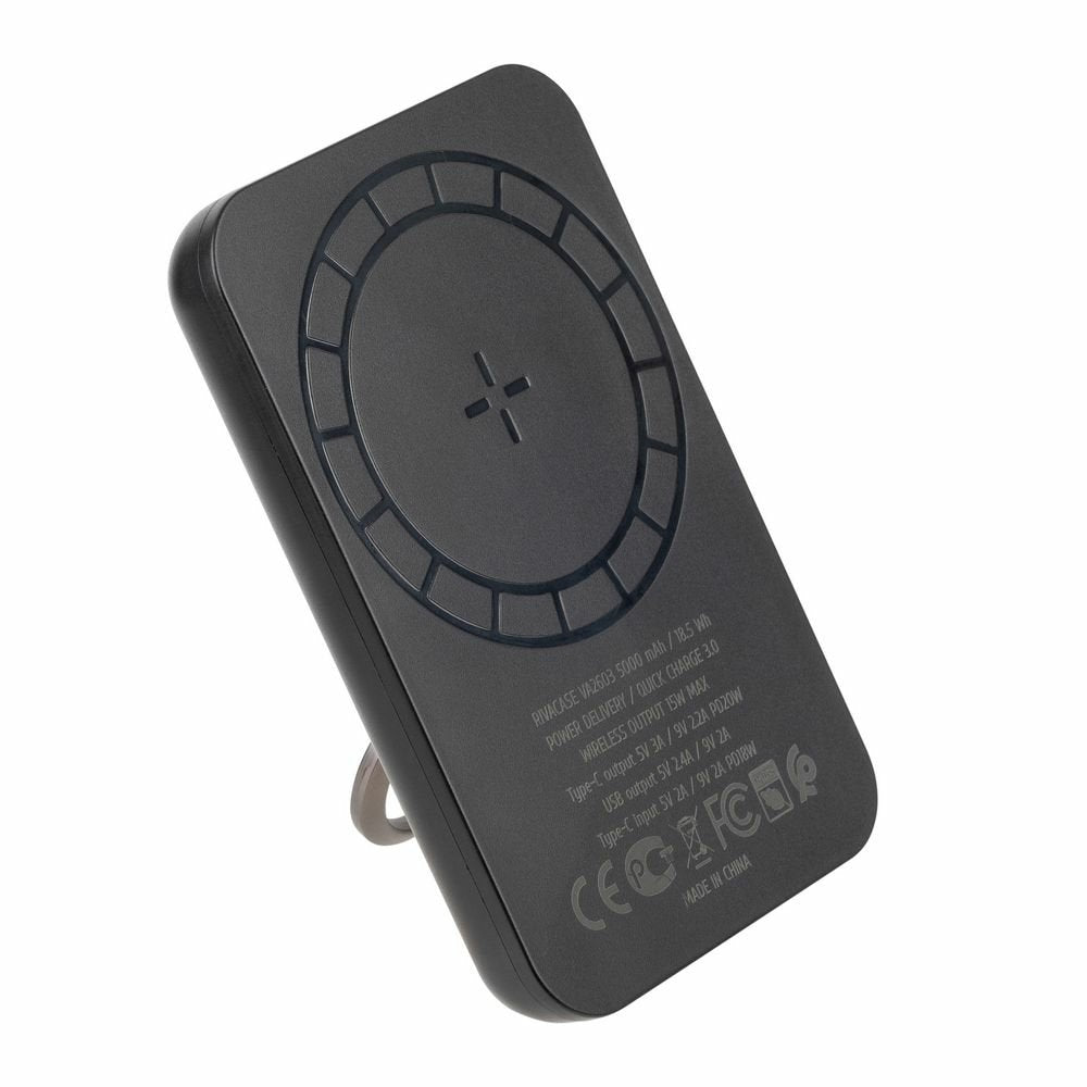 EAN 4260709013367 - Rivacase VA2603 batería externa Polímero de litio 5000 mAh Cargador inalámbrico Negro imagen 11