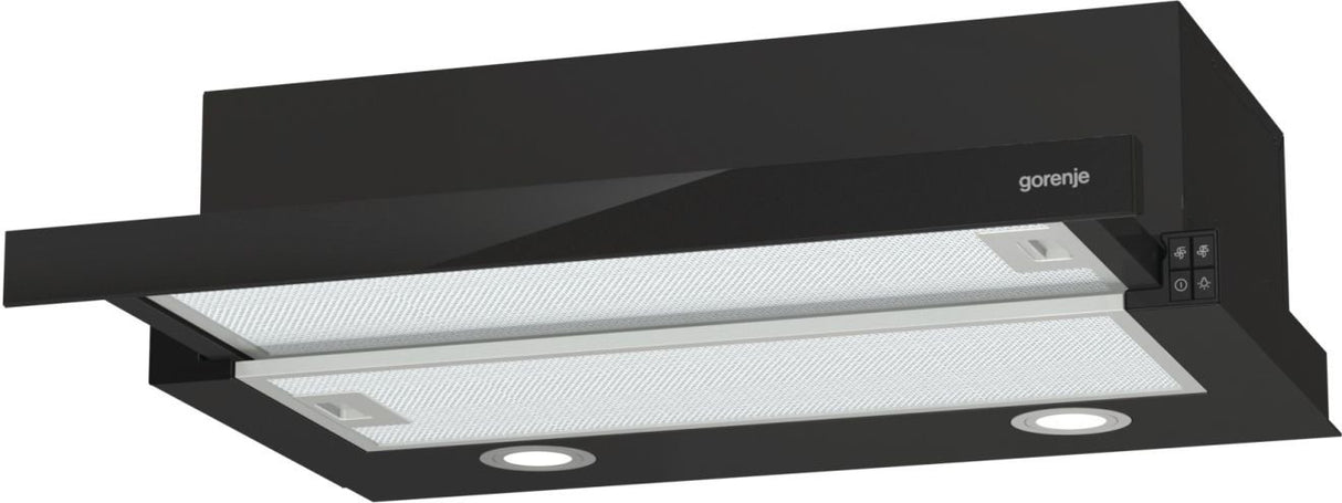 EAN 3838782388453 - Gorenje TH62E4BG Semintegrada (extraíble) Negro 450 m³/h imagen 3