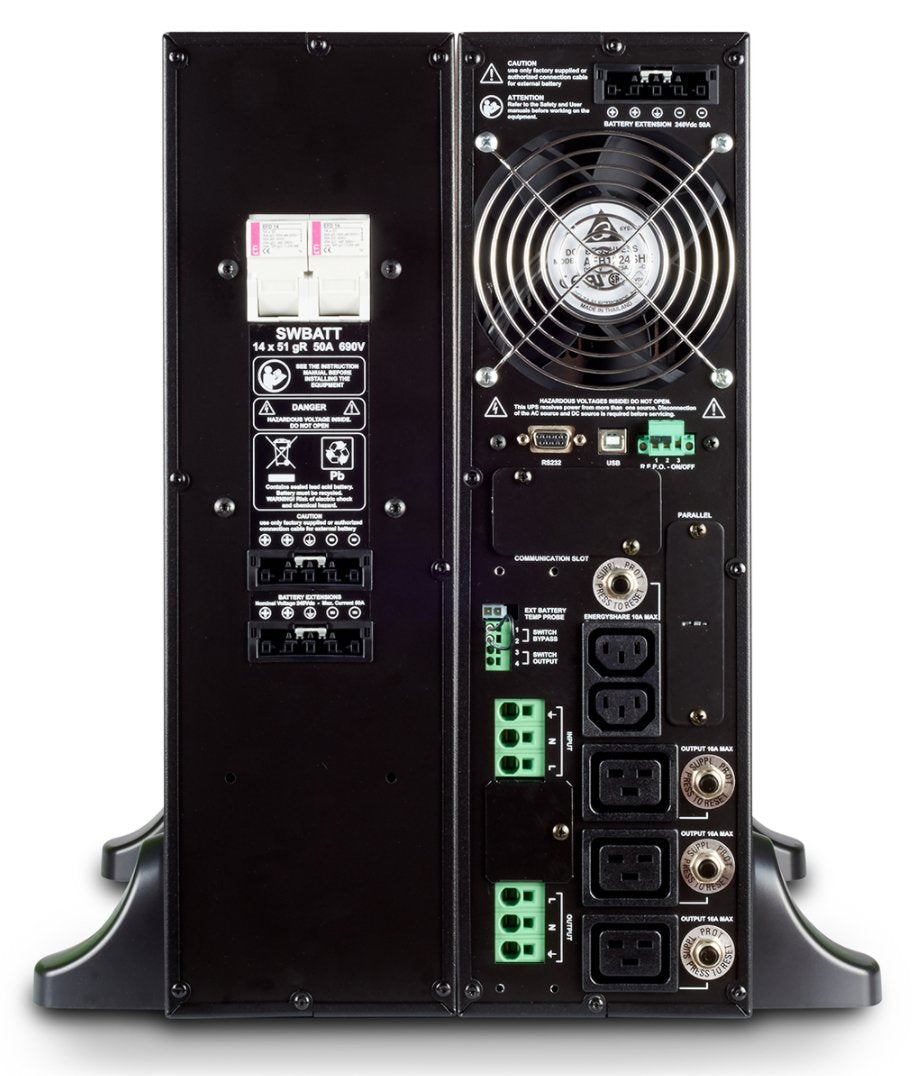 EAN 8023251006814 - Riello Sentinel Dual 10000 sistema de alimentación ininterrumpida (UPS) Doble conversión (en línea) 10 kV imagen 2