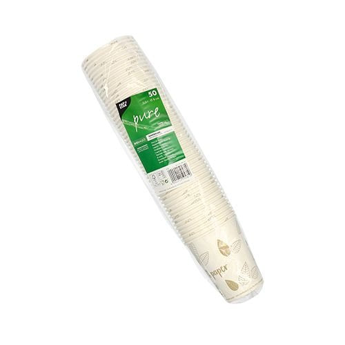 Papstar Pure Zero Einweg-Trinkbecher 8 Cm 0,2 L Creme