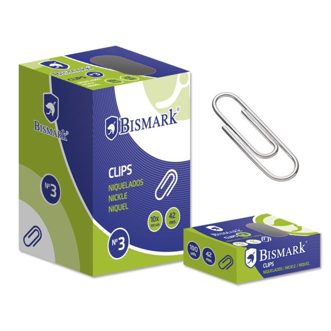 EAN 8430173182753 - Bismark 318275 sujetapapel 10 pieza(s) imagen 1