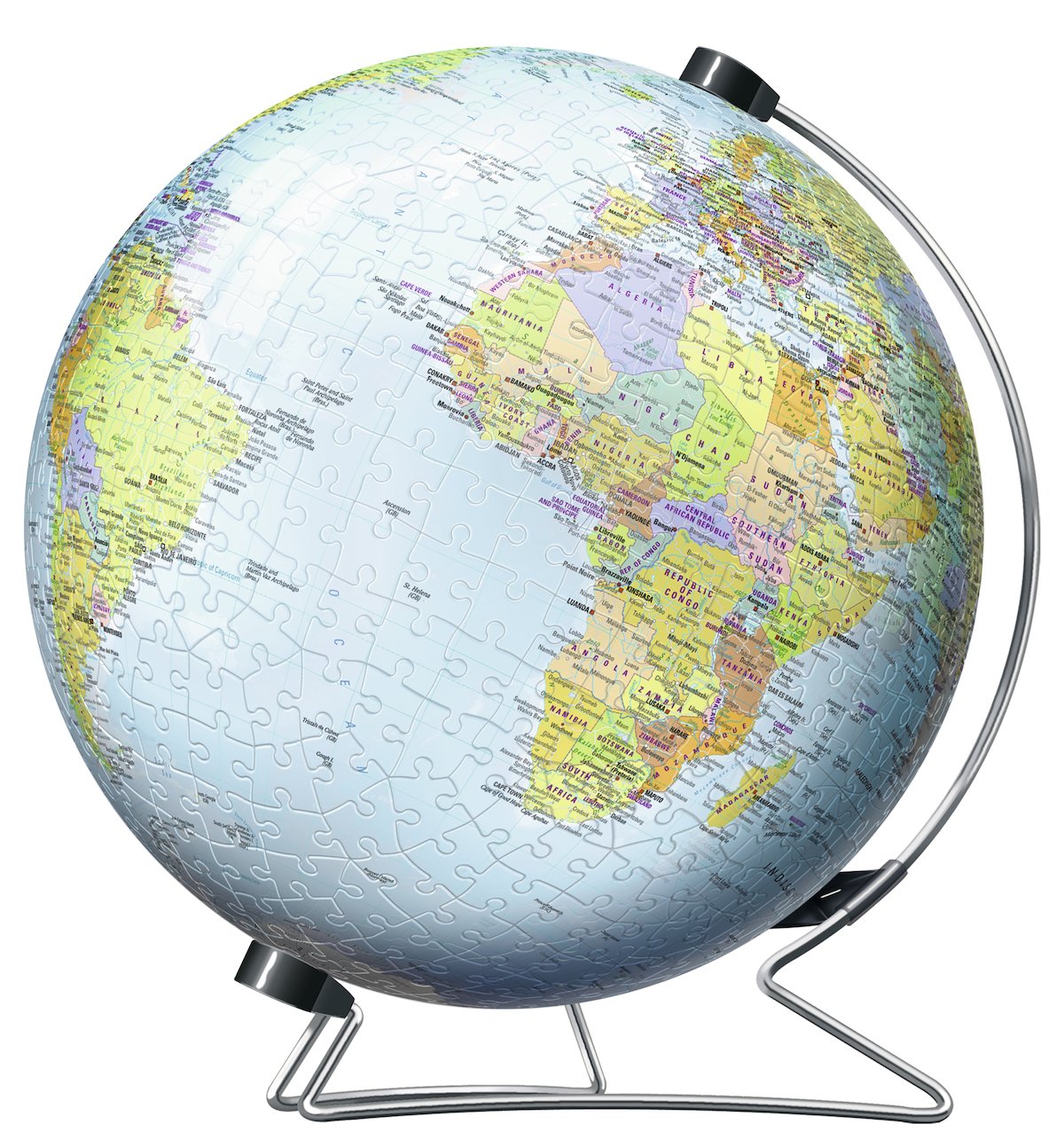 EAN 4005556124367 - Ravensburger The Earth Puzle 3D 540 pieza(s) Globo imagen 2