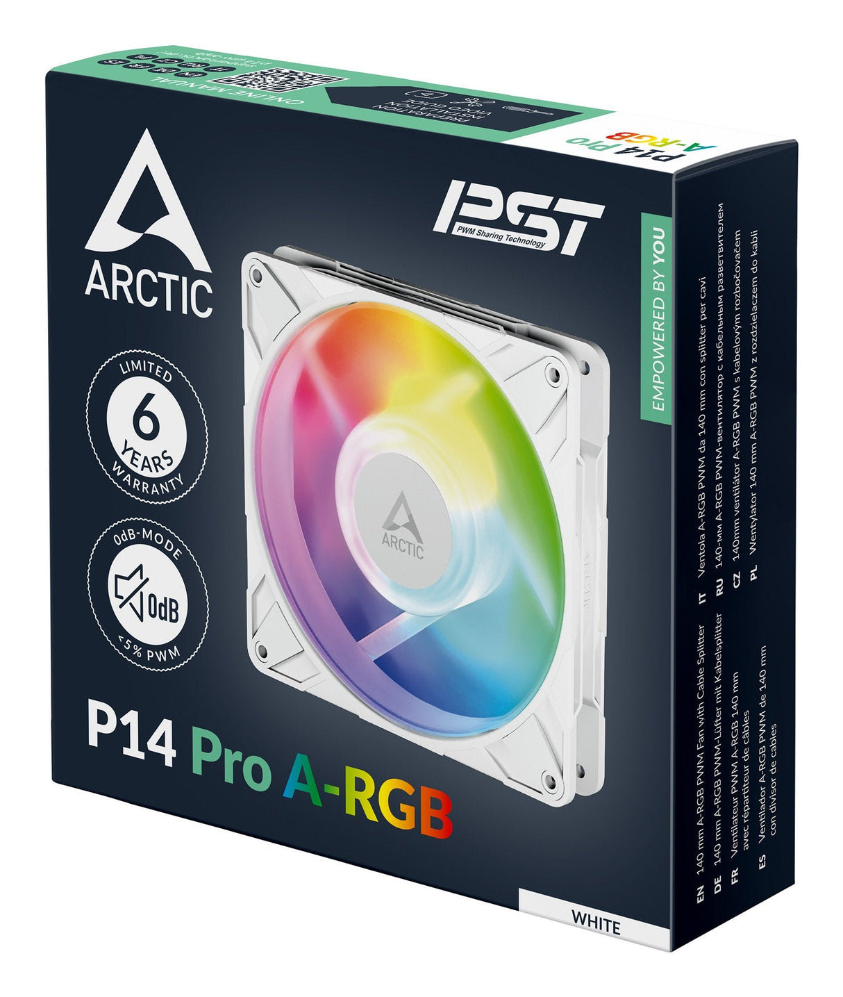 Arctic Lüfter P14 Pro A-Rgb (Blanco)