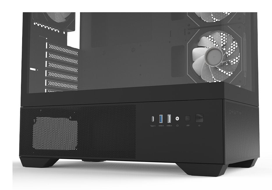 EAN 8800263650484 - Zalman CHRONIX BLACK Midi Tower Negro imagen 4