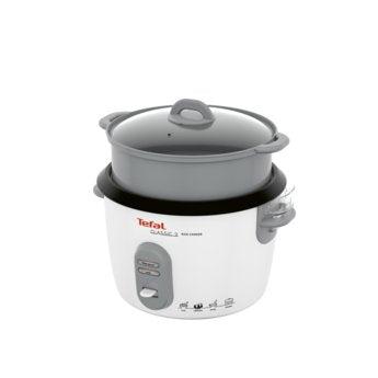 Tefal Arrocera Classic Rk1011 Blanco/Plateado, 700 Vatios, 5 Litros Rk 1011
