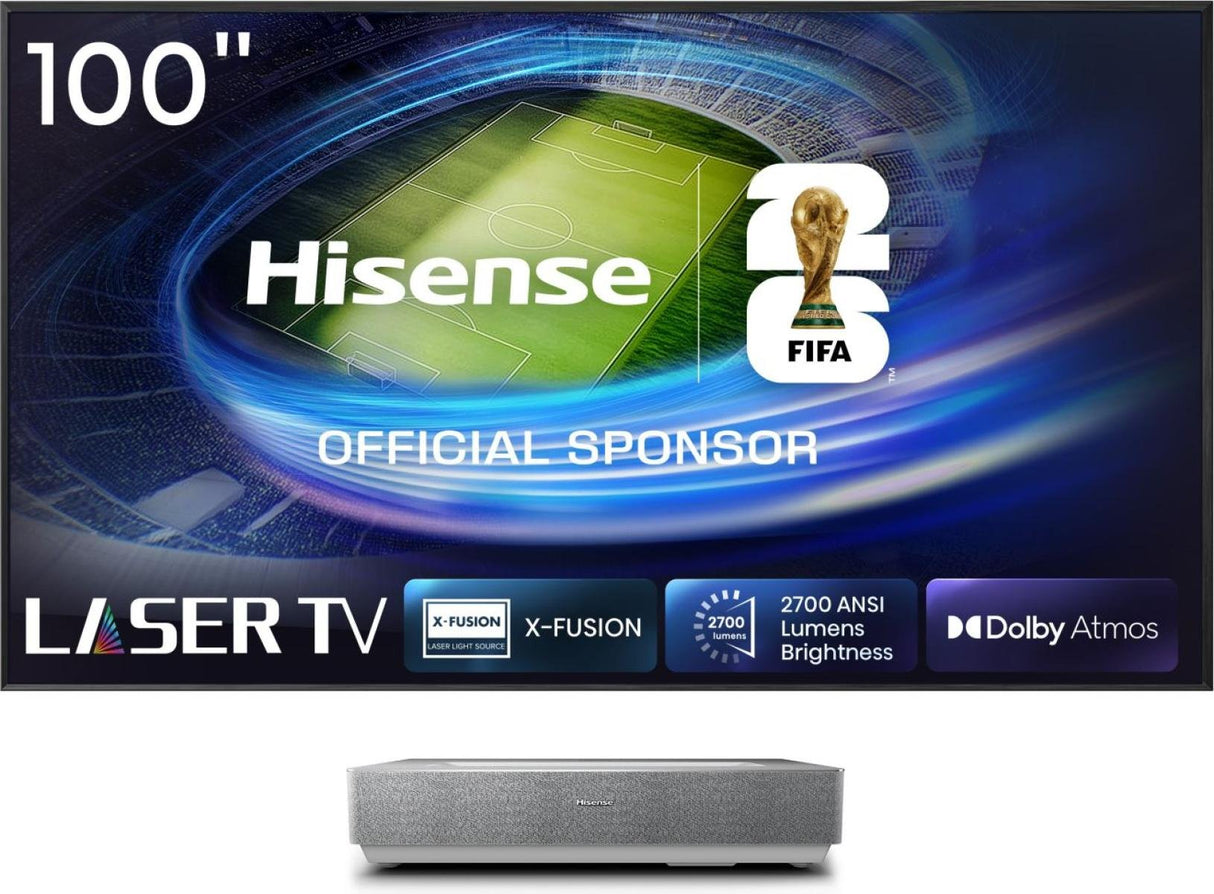 EAN 6942351409559 - Hisense 100L5ND proyector de TV Proyector de alcance ultracorto 2700 lúmenes ANSI DLP UHD 4K (3840x2160) imagen 1