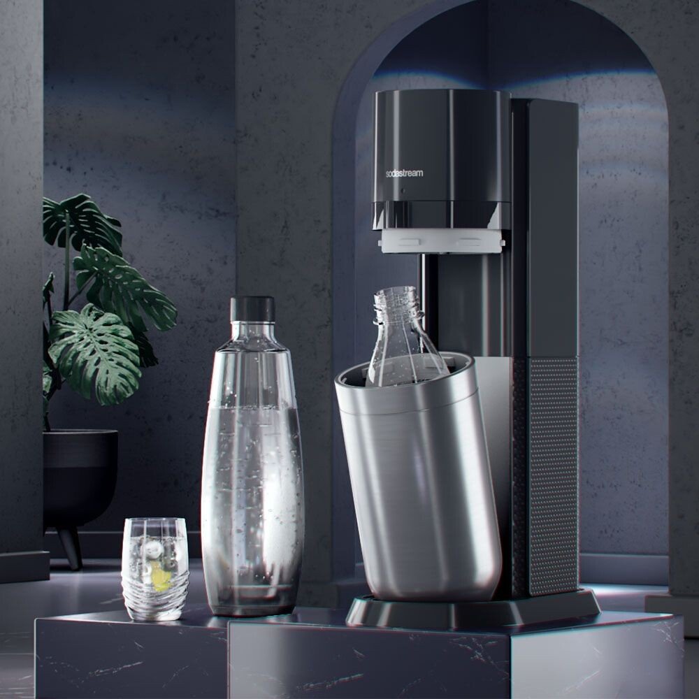 EAN 8719128118352 - SodaStream DUO Negro, Acero inoxidable imagen 5