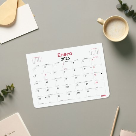 EAN 8422952407126 - Finocam 787047326 calendario Pared imagen 3