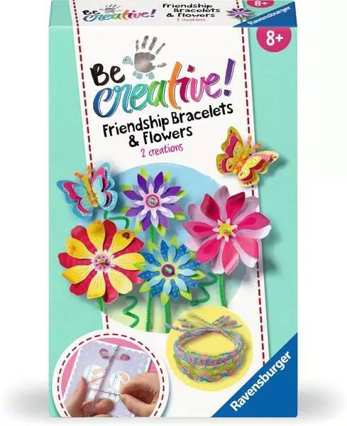 Ravensburger Becreative - Friendship Ribbon & Flowers, Tinker 23963