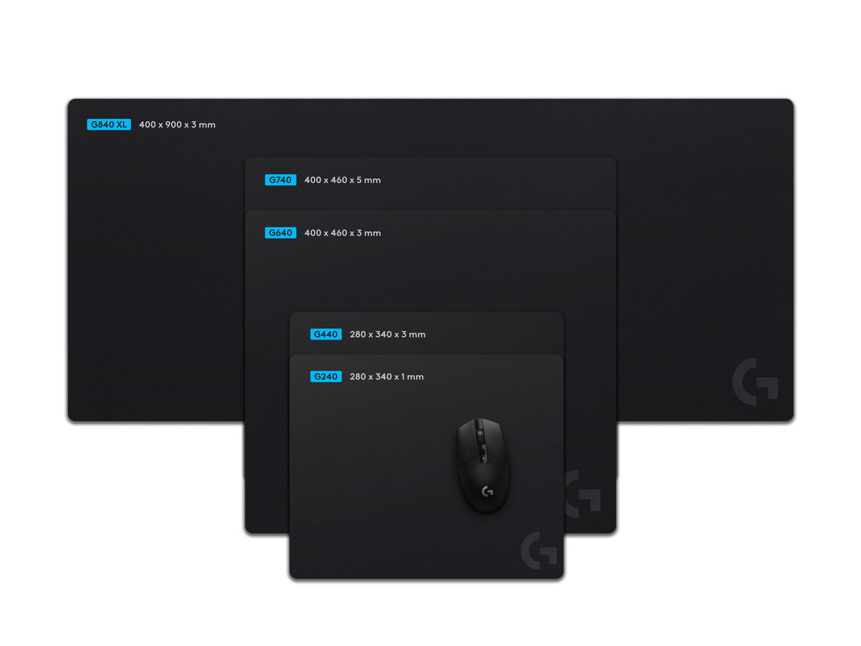 EAN 5099206104334 - Logitech G 943-000785 alfombrilla para ratón Alfombrilla de ratón para juegos Negro imagen 1