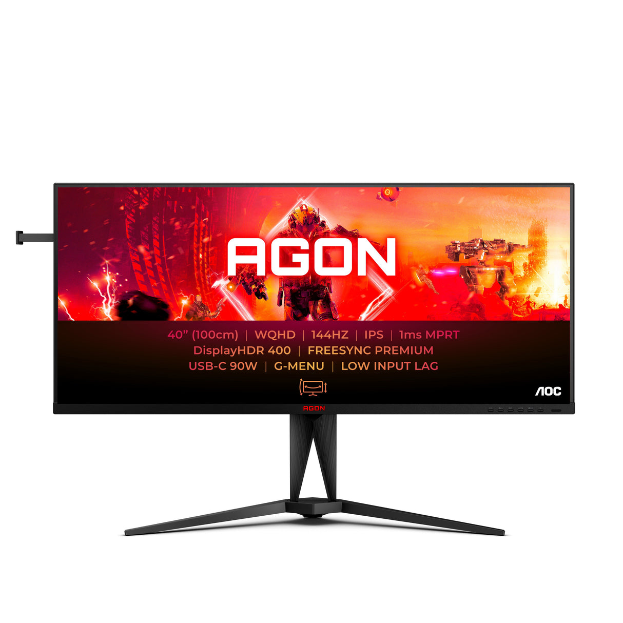 EAN 4038986111294 - AOC AGON 5 AG405UXC pantalla para PC 101,6 cm (40") 3440 x 1440 Pixeles Wide Quad HD LCD Negro imagen 1