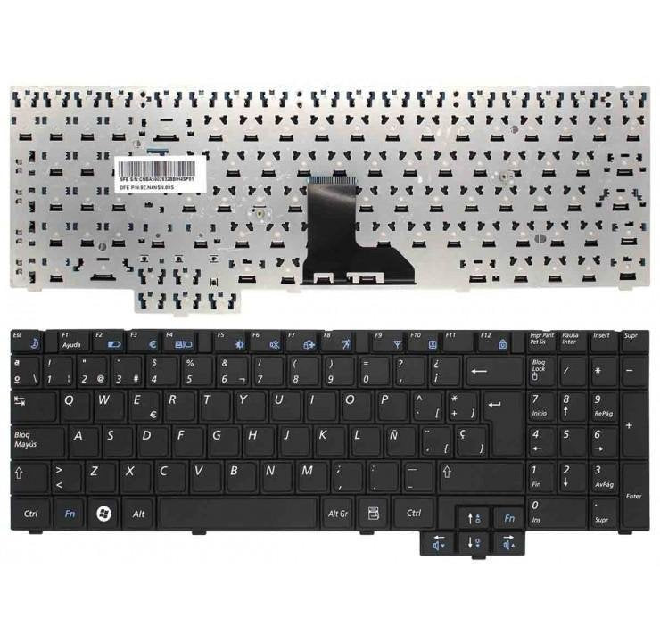 Teclado Para Portátil Samsung 9z.N5lsn.00s Ma0sn Cnba5902833dbil