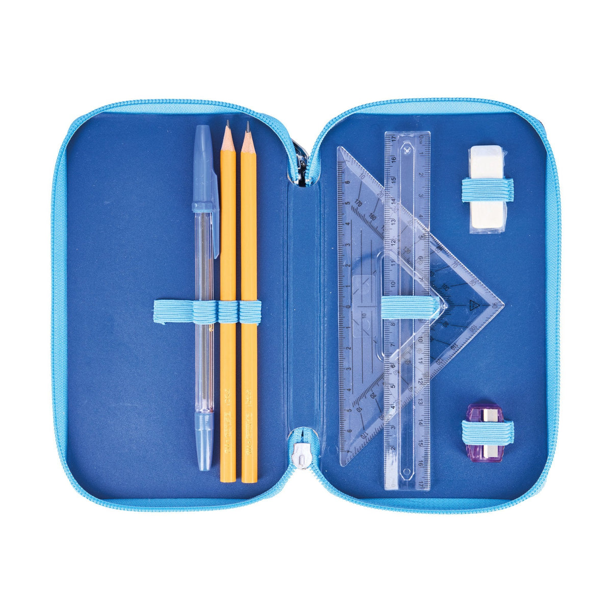 Herlitz Doppeletui 23 Piezas Cosmic Explorer