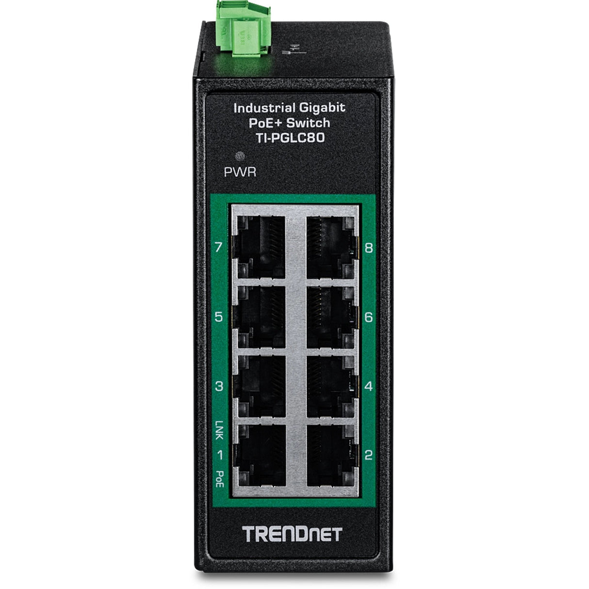 Trendnet 8-Port Indumrial Gigabit Poe+ Din-Rail Mini Switch