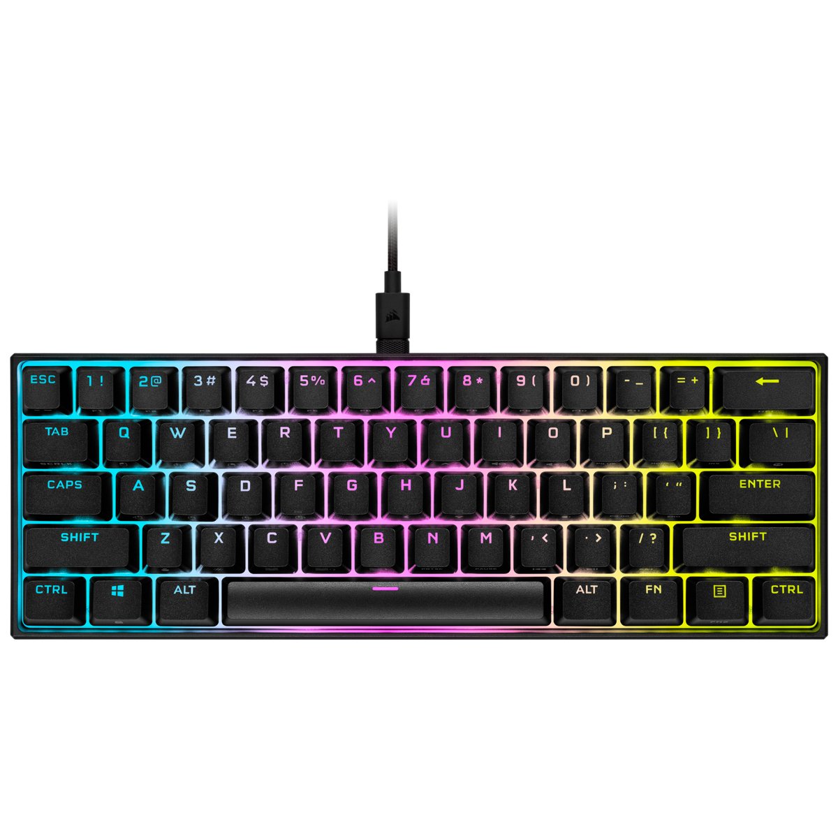 Corsair K65 Rgb Mini 60% Teclado Usb Alemán Negro