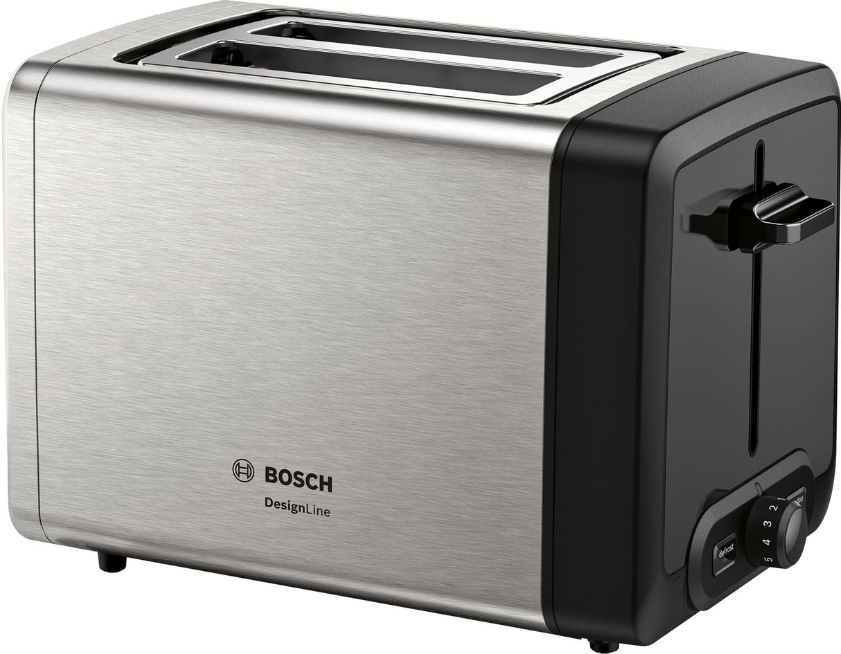 Tostador Bosch Designline Tat4p420 970w Acero Inoxidable